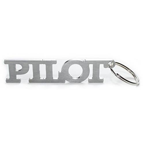 Luso Aviation  스테인레스 스틸 키링, 열쇠고리, 키체인, Pilot