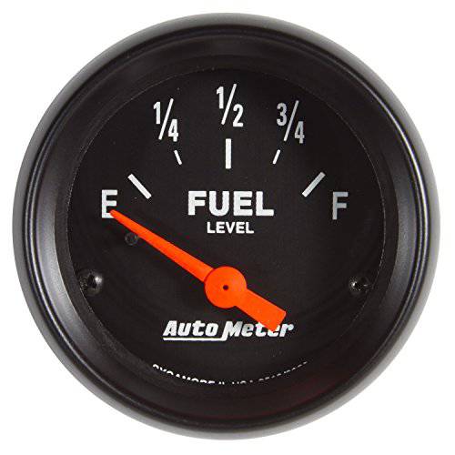 AutoMeter 2652 게이지, 연료 레벨, 2 1/ 16, 73Ωe to 10Ωf(Aftermarket 리니어), Elec, Z-Series