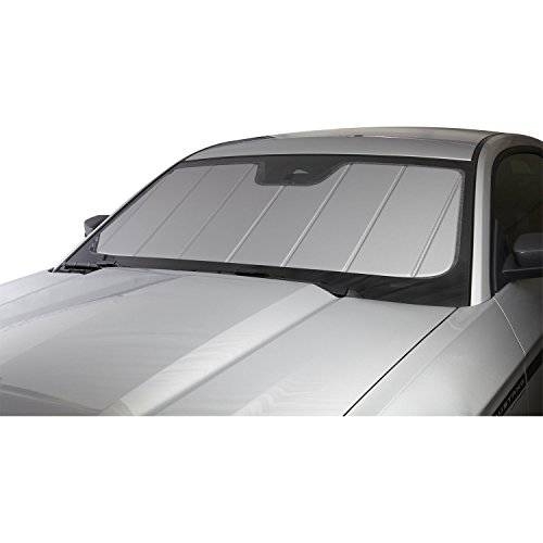 Covercraft UV10966SV 실버 UVS 100 커스텀 호환 썬스크린, 썬크림, 썬블락 캐딜락 Chevrolet GMC 모델 - 라미네이트 재료 1 Pack for