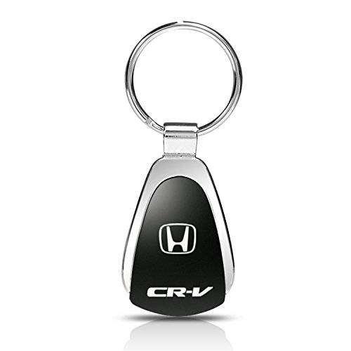 키체인, 키링,열쇠고리 & 열쇠고리 Honda CR-V 로고 - 블랙 물방울모양 with