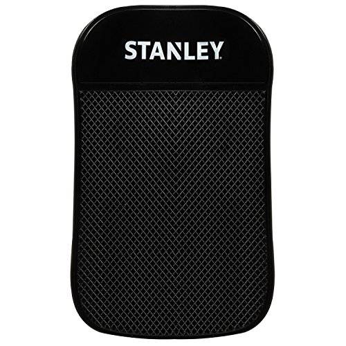 Stanley S4005 3.5 x 5.75 Extra-Strong Anti-Slip 그립 대쉬보드 젤 패드  휴대폰, 스마트폰, 태블릿, 태블릿PC, GPS, 키 or 썬글라스, 블랙, 스몰
