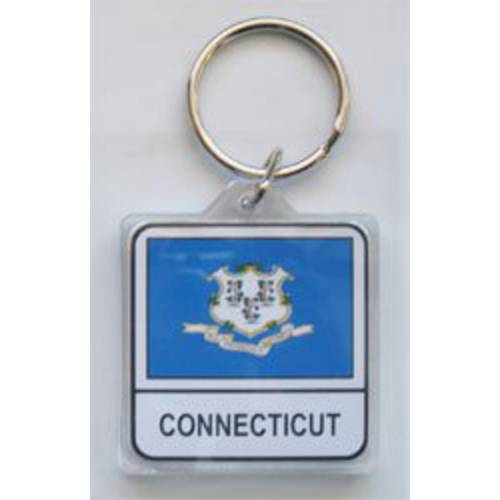 Connecticut - Lucite 열쇠고리