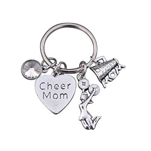 Cheer Mom 키체인,키링,열쇠고리, Cheer Mom 선물, Cheer Mom 장식 열쇠고리 Perfect Cheerleading Moms