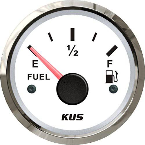KUS  오일 연료 레벨 게이지 미터 인디케이터 0-190ohm 52MM(2) 백라이트 12V/ 24V