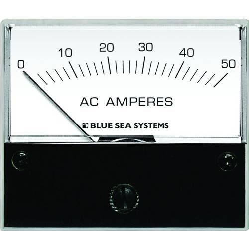Blue Sea Systems 9630 AC 아날로그 전류계 (0-50 Amperes AC)