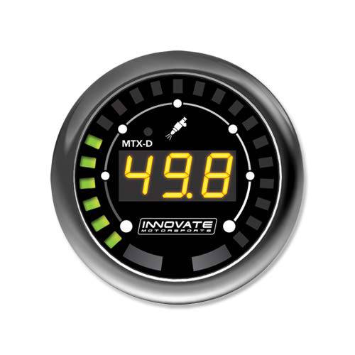 Innovate Motorsports 3917 MTX-D 연료 Pressuregauge 0-145 PSI 10 바, 1 팩