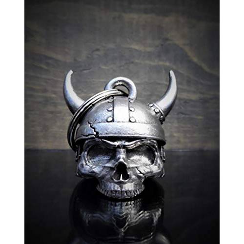 Viking 헬멧 해골 오토바이 바이커 벨 악세사리 or 키링, 열쇠고리, 키체인 Luck