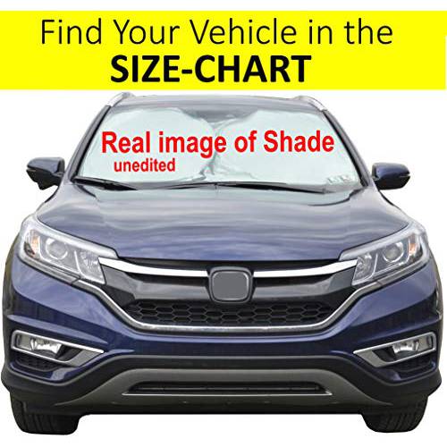 바람막이, 윈드쉴드 썬쉐이드, 햇빛가리개 Find Your Vehicle’s 사이즈 in Size-Chart 인기있는 Make 모델 Small. for