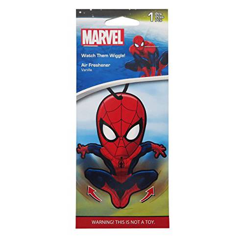 Plasticolor  마블 Spider-Man 차량용 악세사리 - Spider-Man 방향제, 탈취제 Wiggler (3)