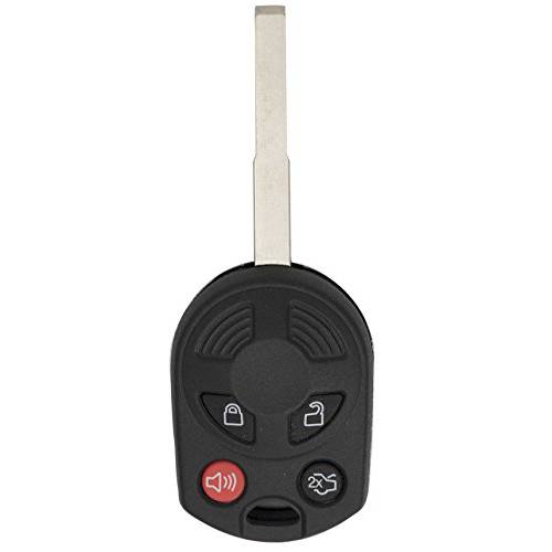 Keyless2Go 새로운 자르지않은 키리스 리모컨 헤드 열쇠 포브 교체용 Ford Focus Escape Transit CMax OUCD6000022 164-R8046 위한