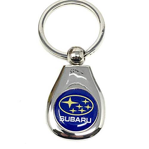 Subaru  로고 실버 키태그 열쇠고리 키링, 열쇠고리, 키체인 임프레자 Legacy 포레스터 Ascent BRZ 크로스트랙 아웃백 STI WRX