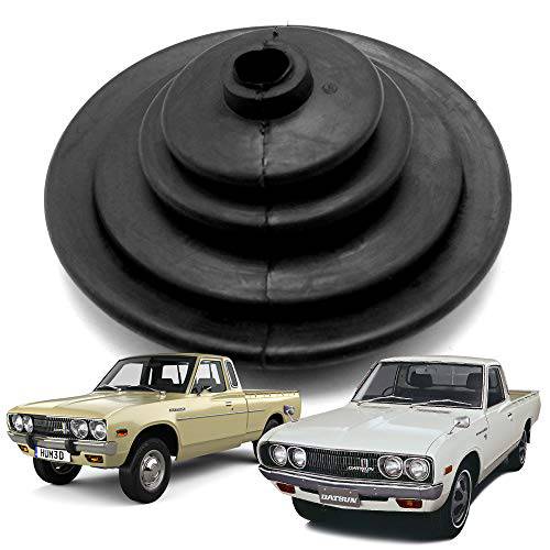 Nonstops 러버 기어 시프트 레버 부트 커버 블랙 Datsun 620 픽업 1972-1979 블랙
