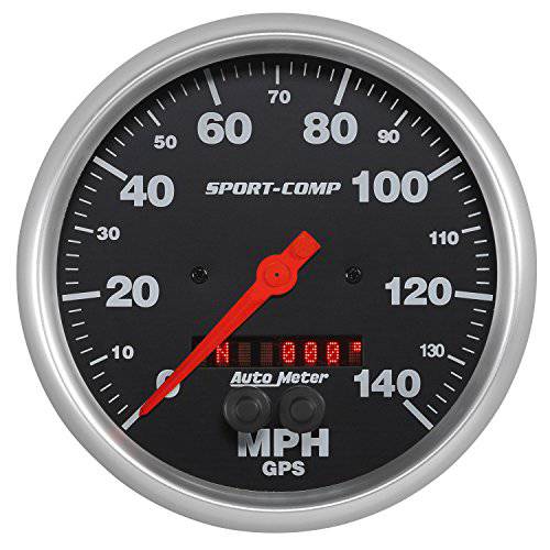 오토 미터 3983 Sport-Comp GPS 속도계, 5.000 in.