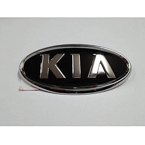 Kia  자동차 정품 전면 후드 그릴&  리어, 후방 트렁크 기아 로고 엠블렘, 앰블럼 1-pc 15cm(5.9)