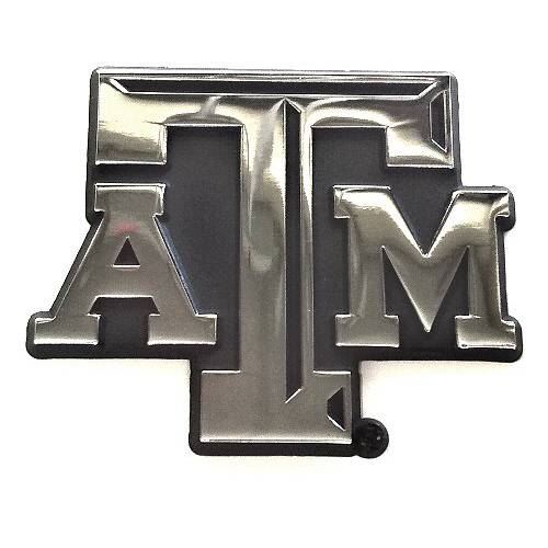 Texas a& M 메탈 오토 엠블렘, 앰블럼 - 모던 쉐도우 디자인
