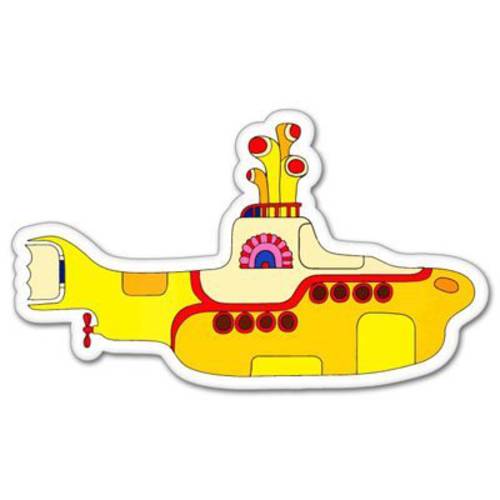The 비틀즈 Yellow Submarine Vynil 차량용 스티커 데칼 - 사이즈