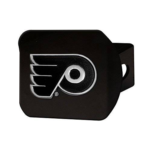 NHL - 필라델피아 Flyers 블랙 메탈 히치 커버