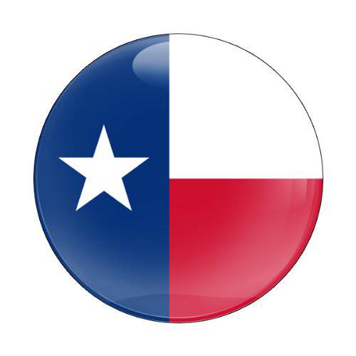 GoBadges  깃발 Texas - 3 마그네틱,자석 그릴 배지/ UV 안정된& Weather-Proof/ Works 그릴 배지 홀더