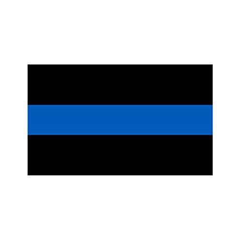 ThinBlueLine 블루 Lives Matter 깃발 스티커 비닐 데칼 차량용 트럭 창문 범퍼 스티커 지원 of Police and Law Enforcement Officers 3x5 인치