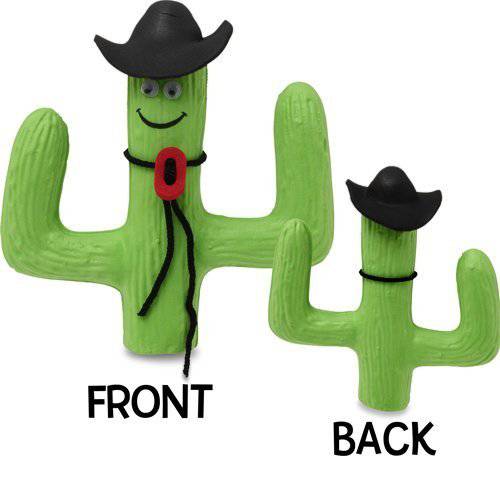 HappyBalls Cowboy 모자 Cactus 차량용 안테나 토퍼, 데코/  오토 미러 매달리는사람/  데스크탑 스프링 지지대 Bobble Buddy (차량용 악세사리)