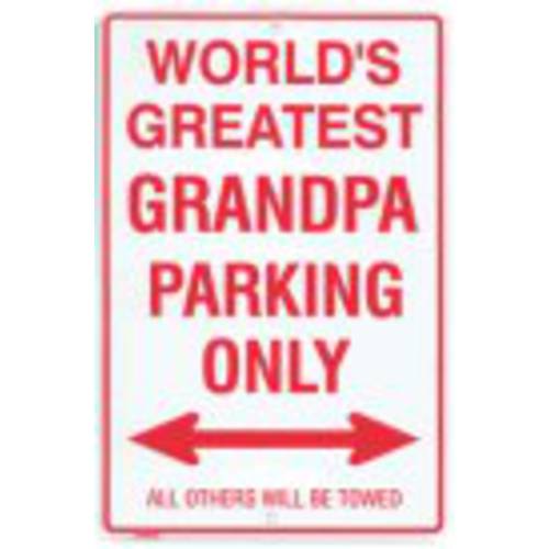Flagline 메탈 주차 사인 - World’s Greatest Grandpa