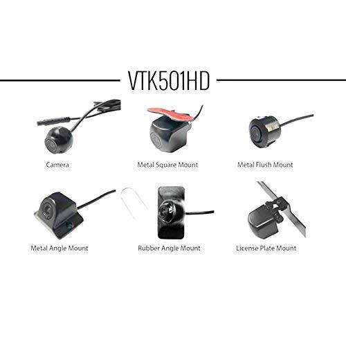 BOYO VISION BOYO VTK501HD - 범용 HD 후방카메라 다양한 마운팅 옵션 (6-in-1 카메라 시스템)