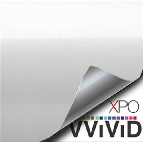 VViViD 화이트 광택 비닐 랩 롤 에어 출시 테크놀로지 10ft X 5ft
