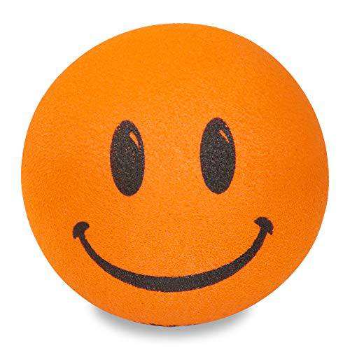 Tenna Tops  행복 Smiley 페이스 헤드 차량용 안테나 볼/ 오토 미러 매달리는사람/ 데스크탑 스프링 지지대 Bobble Buddy (Fits 두꺼운 두꺼운 스타일 안테나) (Sherbert 오렌지) (차량용 악세사리)