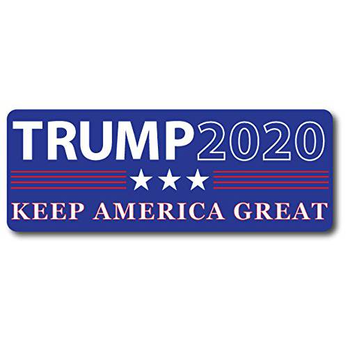 Trump 2020 유지 America Great - 3x8 직사각형 차량용 자석,  공화당, Great 차량용, 트럭, SUV, 사서함, 냉장고