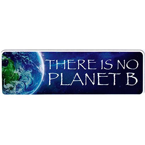There is No Planet B - 온도 체인지 마그네틱,자석 범퍼 스티커/ 데칼 자석 (9 X 2.5)