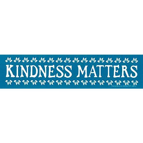 Peace Resource Project Kindness Matters - 범퍼 스티커/ 데칼 (8.75 X 2)