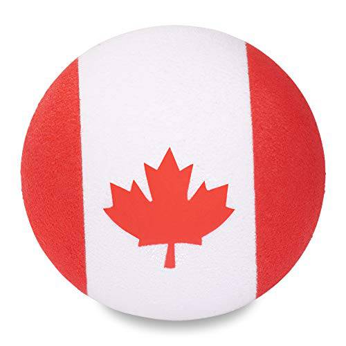 Coolballs  캐나다 Canadian 국가 깃발 차량용 안테나 볼/  오토 미러 매달리는사람/  데스크탑 스프링 지지대 Bobble Buddy (차량용 악세사리)