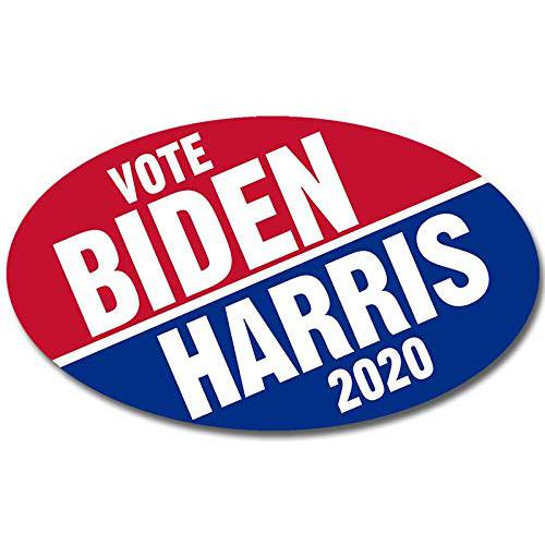 American Vinyl  타원 Vote 바이든 Harris 2020 스티커 (Vote 20 Elect Democrat 조 Kamala)