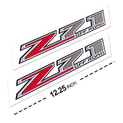 2X Z71 오프로드 데칼,도안 쉐보레 실버라도 2014-2018 Z71 New