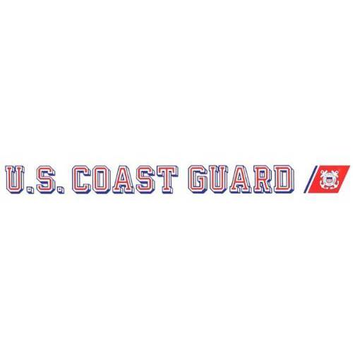 U.S.Coast 가드 18 인치 창문 스트립 USCG 외부 데칼