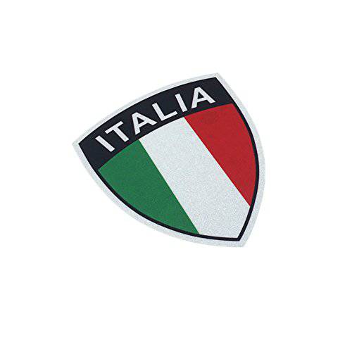 차량용 스타일링 이탈리아 깃발 Italia 차량용 스티커 데칼,도안 비닐 테이프 반사 Vespa Piaggio 12x10cm
