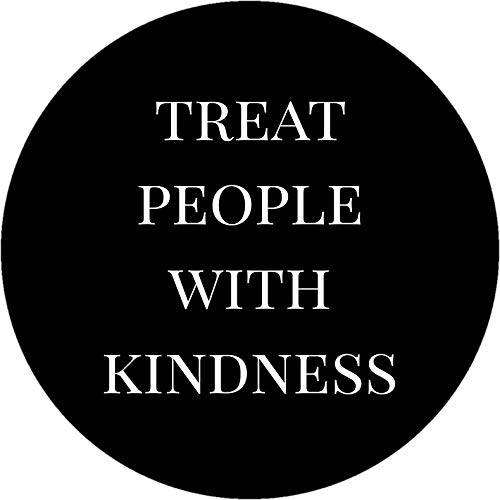 트리트먼트 People Kindness (블랙) 스티커 데칼 창문 범퍼 스티커 비닐 5