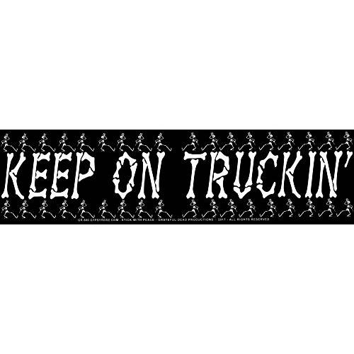 집시 로즈 유지 On Truckin’ - 범퍼 스티커/ 데칼 (11.25 X 3)