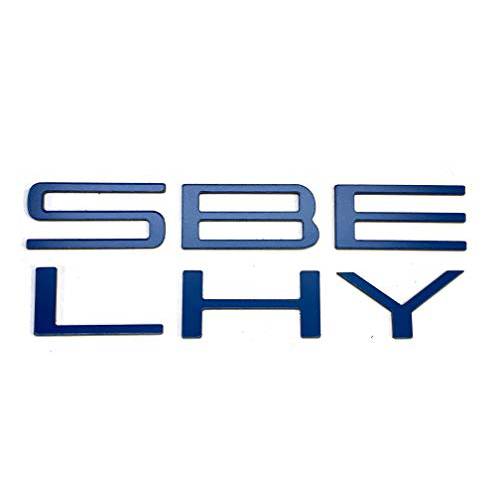 SF Sales USA - 블루 전면 분배기 립 스포일러 글자 Shelby GT350 2015-2018 플라스틱 인서트 Not 데칼,도안