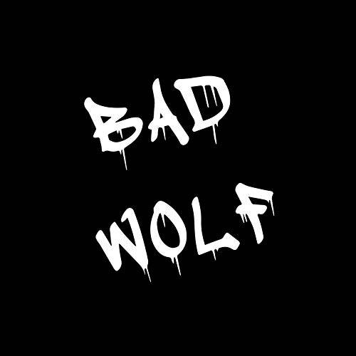 KamiDesigns Dr Who 스티커 Inspired Bad Wolf 비닐 자동차 데칼 [6 인치] 화이트 컬러