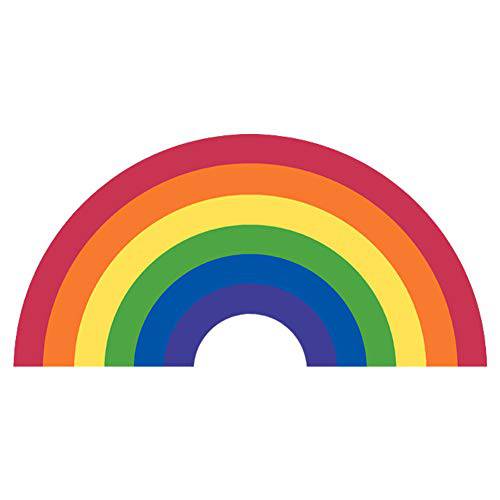 GLBT 레인보우 깃발 데칼 - 스티커 자동차 and 트럭 - 지원 Gay 양성애자 레즈비언 트랜스젠더 LGBT