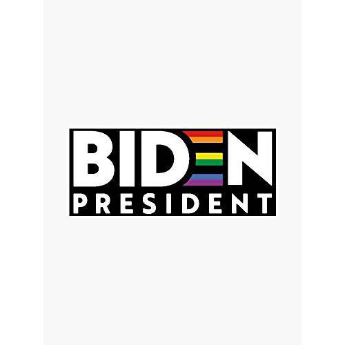 자석 조 바이든 대통령| 바이든 LGBT | Gay Pride 레인보우 자석 비닐 자동차 범퍼 스티커 5