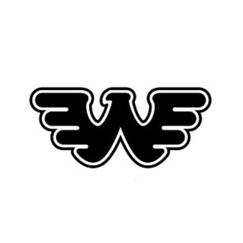 WAYLON JENNING 락 밴드 윙 로고 스티커 락 밴드 심볼 6 장식용 DIE CUT 데칼 - 블랙