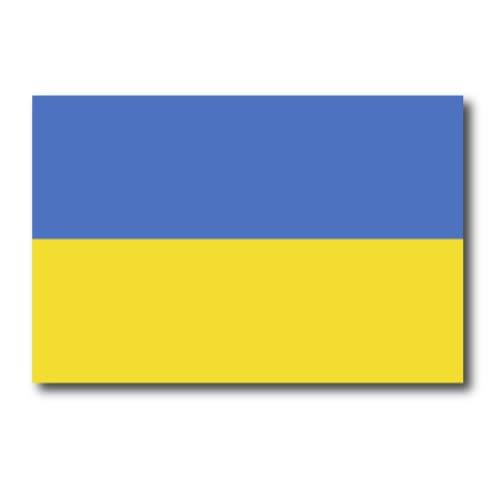 우크라이나 Ukranian 깃발 자동차 자석 데칼 - 4 x 6 헤비듀티 자동차 트럭 SUV