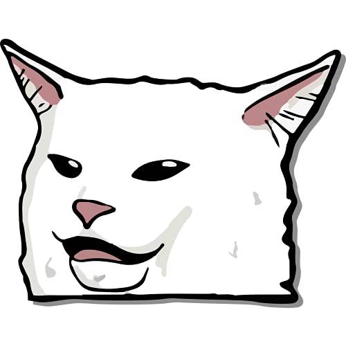 The 고양이 밈 Smudge 스티커 데칼 비닐 범퍼 스티커 데칼 방수
