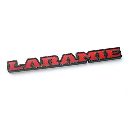 1x OEM 2019 2020 1500 Laramie 테일게이트 리어,후방 엠블렘, 앰블럼 배지 68282678AB 2 블랙 레드
