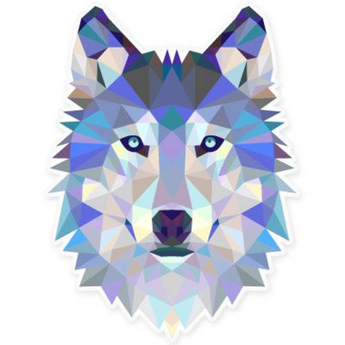 Wolf 모던 아트 디자인 비닐 스티커 - 자동차 창문 범퍼 노트북 - 셀렉트 사이즈