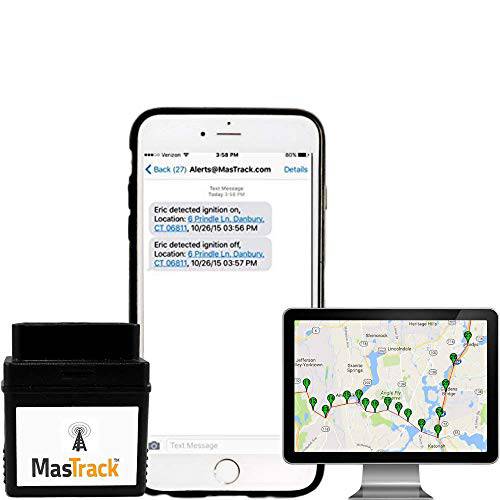 MasTrack - 유선 라이브 GPS 차량 트래커 - Perfect Any 차량, 트럭, 함대 or 헤비 기계 - 심플 설치…