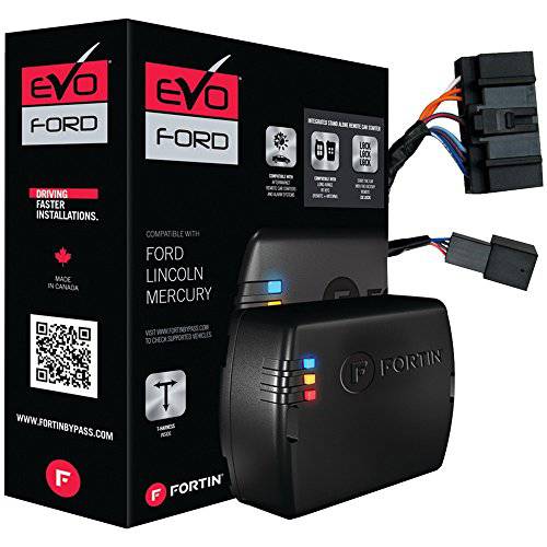 Fortin EVO-FORT1 Stand-Alone Add-On 원격시동 차량용 스타터 시스템 포드 IKT 라운드 메탈 키 차량