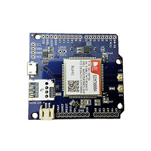 Botletics SIM7000 LTE CAT-M1 NB-IoT 셀룰러+ GPS+  안테나 쉴드 키트 아두이노 (SIM7000A)